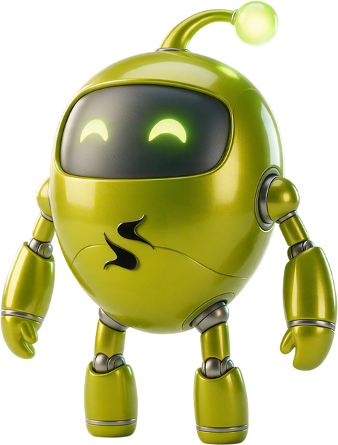 Bit, la mascota de Sinergia Estudio Creativo